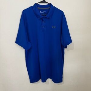 Under Armour Men's Vibrant Blue Polo